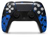 WraptorSkinz Skin Wrap compatible with the Sony PS5 DualSense Controller HEX Blue (CONTROLLER NOT INCLUDED)
