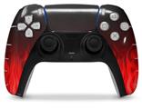 WraptorSkinz Skin Wrap compatible with the Sony PS5 DualSense Controller Fire Red (CONTROLLER NOT INCLUDED)