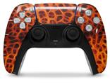 WraptorSkinz Skin Wrap compatible with the Sony PS5 DualSense Controller Fractal Fur Cheetah (CONTROLLER NOT INCLUDED)