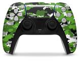 WraptorSkinz Skin Wrap compatible with the Sony PS5 DualSense Controller WraptorCamo Digital Camo Green (CONTROLLER NOT INCLUDED)