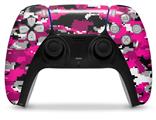 WraptorSkinz Skin Wrap compatible with the Sony PS5 DualSense Controller WraptorCamo Digital Camo Hot Pink (CONTROLLER NOT INCLUDED)