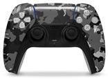 WraptorSkinz Skin Wrap compatible with the Sony PS5 DualSense Controller WraptorCamo Old School Camouflage Camo Black (CONTROLLER NOT INCLUDED)