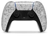 WraptorSkinz Skin Wrap compatible with the Sony PS5 DualSense Controller Marble Granite 10 Speckled Black White (CONTROLLER NOT INCLUDED)