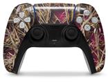 WraptorSkinz Skin Wrap compatible with the Sony PS5 DualSense Controller WraptorCamo Grassy Marsh Camo Neon Fuchsia Hot Pink (CONTROLLER NOT INCLUDED)