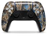 WraptorSkinz Skin Wrap compatible with the Sony PS5 DualSense Controller WraptorCamo Grassy Marsh Camo Neon Blue (CONTROLLER NOT INCLUDED)