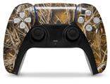 WraptorSkinz Skin Wrap compatible with the Sony PS5 DualSense Controller WraptorCamo Grassy Marsh Camo Orange (CONTROLLER NOT INCLUDED)