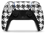 WraptorSkinz Skin Wrap compatible with the Sony PS5 DualSense Controller Houndstooth Dark Gray (CONTROLLER NOT INCLUDED)