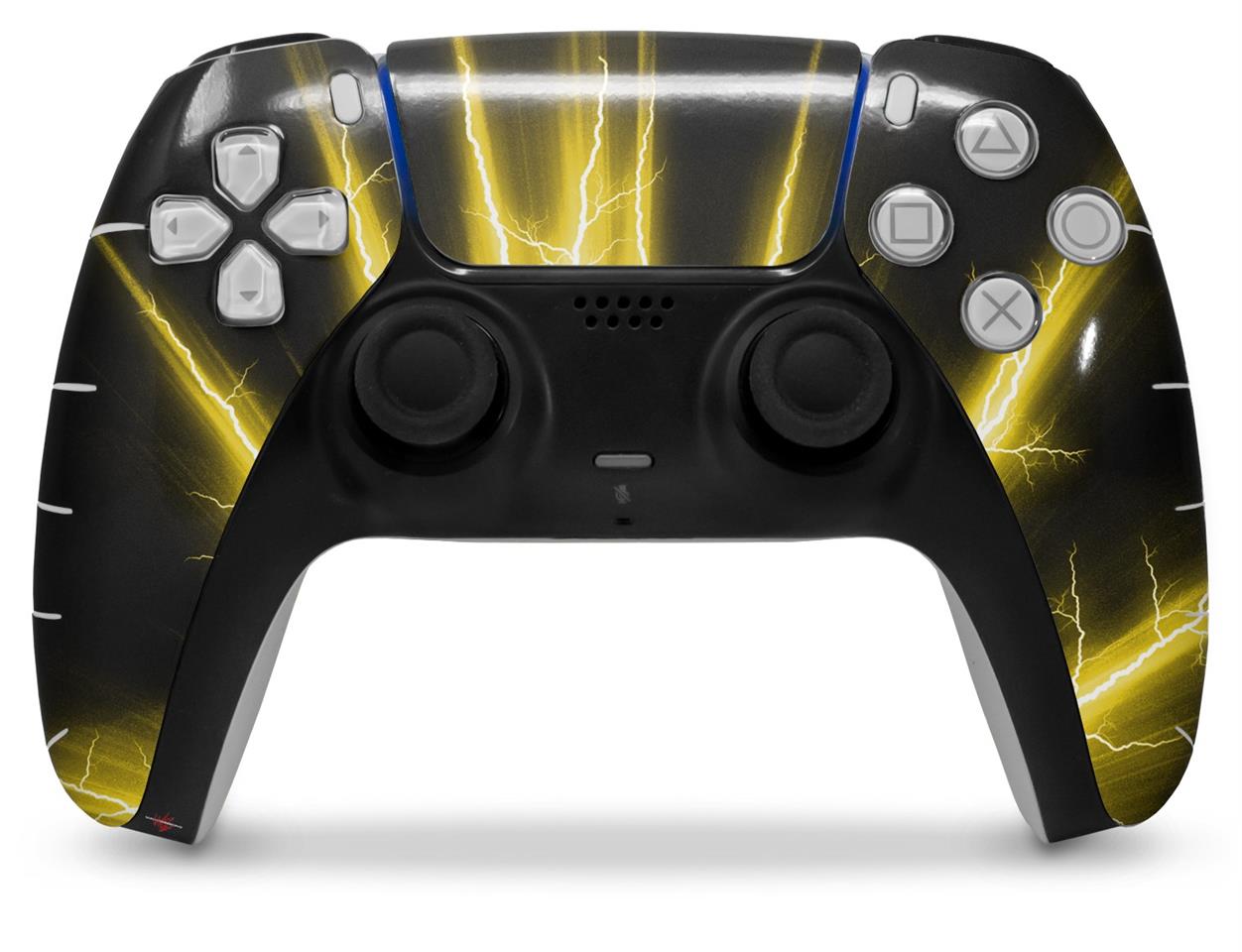 Sony PS5 Controller Skins Lightning Yellow