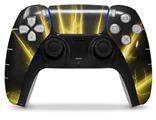 WraptorSkinz Skin Wrap compatible with the Sony PS5 DualSense Controller Lightning Yellow (CONTROLLER NOT INCLUDED)