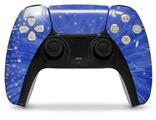 WraptorSkinz Skin Wrap compatible with the Sony PS5 DualSense Controller Stardust Blue (CONTROLLER NOT INCLUDED)