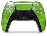 WraptorSkinz Skin Wrap compatible with the Sony PS5 DualSense Controller Stardust Green (CONTROLLER NOT INCLUDED)