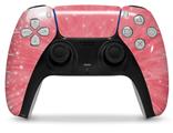 WraptorSkinz Skin Wrap compatible with the Sony PS5 DualSense Controller Stardust Pink (CONTROLLER NOT INCLUDED)