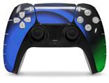 WraptorSkinz Skin Wrap compatible with the Sony PS5 DualSense Controller Alecias Swirl 01 Blue (CONTROLLER NOT INCLUDED)