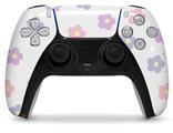 WraptorSkinz Skin Wrap compatible with the Sony PS5 DualSense Controller Pastel Flowers (CONTROLLER NOT INCLUDED)