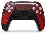 WraptorSkinz Skin Wrap compatible with the Sony PS5 DualSense Controller Spider Web (CONTROLLER NOT INCLUDED)