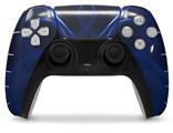 WraptorSkinz Skin Wrap compatible with the Sony PS5 DualSense Controller Abstract 01 Blue (CONTROLLER NOT INCLUDED)