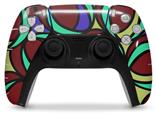 WraptorSkinz Skin Wrap compatible with the Sony PS5 DualSense Controller Crazy Dots 04 (CONTROLLER NOT INCLUDED)