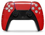 WraptorSkinz Skin Wrap compatible with the Sony PS5 DualSense Controller Solids Collection Red (CONTROLLER NOT INCLUDED)