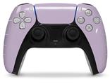 WraptorSkinz Skin Wrap compatible with the Sony PS5 DualSense Controller Solids Collection Lavender (CONTROLLER NOT INCLUDED)