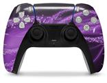 WraptorSkinz Skin Wrap compatible with the Sony PS5 DualSense Controller Mystic Vortex Purple (CONTROLLER NOT INCLUDED)