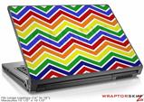 Large Laptop Skin Zig Zag Rainbow
