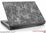 Large Laptop Skin Triangle Mosaic Gray