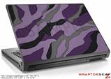 Large Laptop Skin Camouflage Purple