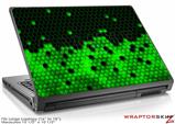 Large Laptop Skin HEX Green