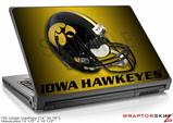 Large Laptop Skin Iowa Hawkeyes Helmet
