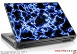 Large Laptop Skin Electrify Blue