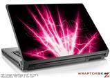 Large Laptop Skin Lightning Pink