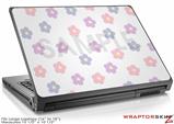 Large Laptop Skin Pastel Flowers