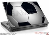 Large Laptop Skin Soccer Ball