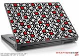 Large Laptop Skin XO Hearts