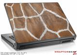 Large Laptop Skin Giraffe 02