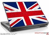 Large Laptop Skin Union Jack 02