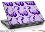 Large Laptop Skin Petals Purple