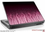 Large Laptop Skin Fire Pink