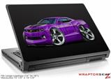 Large Laptop Skin 2010 Camaro RS Purple