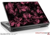 Large Laptop Skin Skulls Confetti Pink