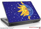 Large Laptop Skin Moon Sun