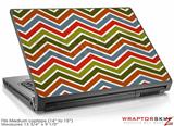 Medium Laptop Skin Zig Zag Colors 01