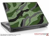 Medium Laptop Skin Camouflage Green