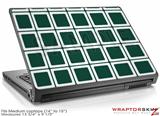 Medium Laptop Skin Squared Hunter Green