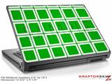 Medium Laptop Skin Squared Green