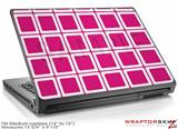 Medium Laptop Skin Squared Fushia Hot Pink