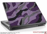 Medium Laptop Skin Camouflage Purple