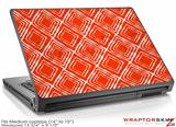 Medium Laptop Skin Wavey Red