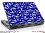 Medium Laptop Skin Wavey Royal Blue