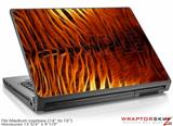 Medium Laptop Skin Fractal Fur Tiger